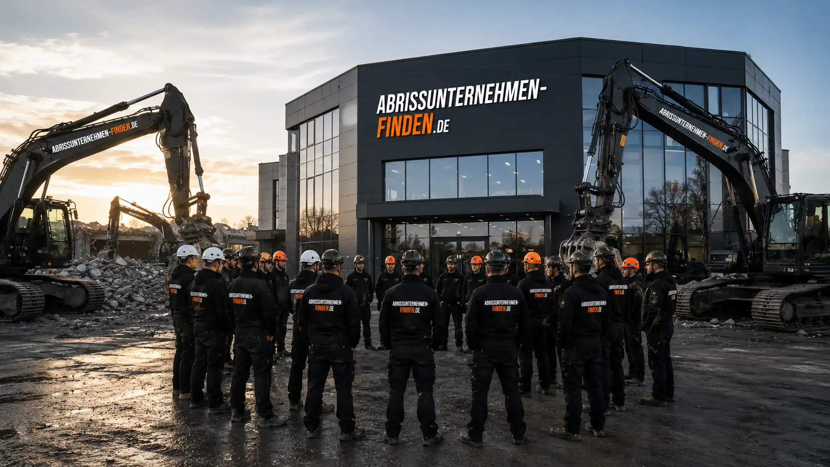 Abrissunternehmen finden für Industrieabbruch Gebäudeabbruch Rückbau und Entkernung bundesweit